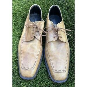 Antonio Maurizi Tan Mens Shoes Made in Italy EU 44
